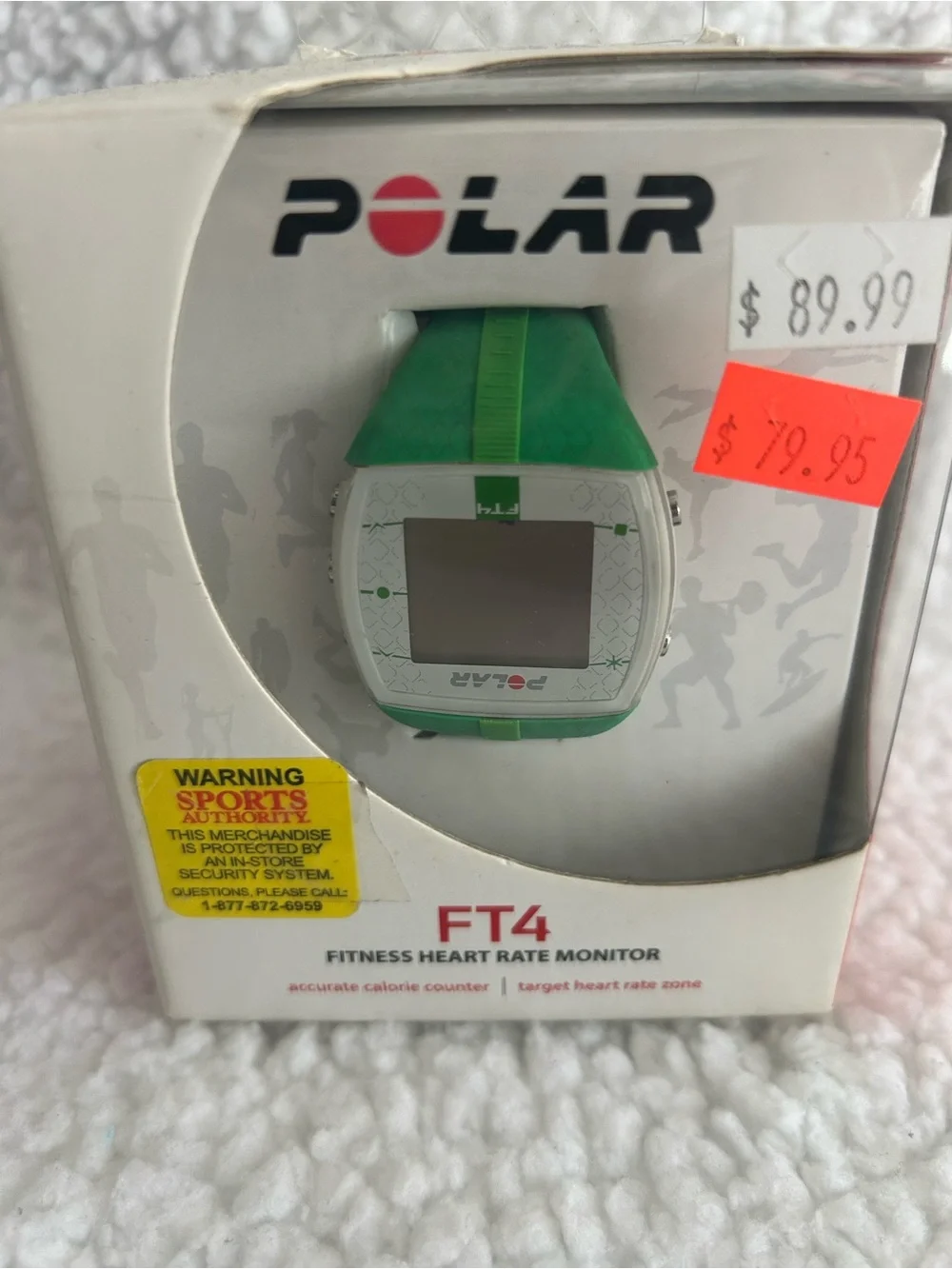 Polar FT4 Green Fitness Heart Rate Monitor